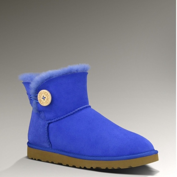 UGG Shoes - Blue Ugg Bailey Boots in Cobalt